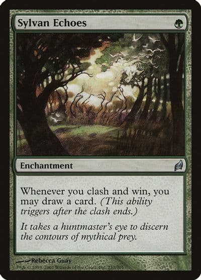 Sylvan Echoes Lorwyn Magic card