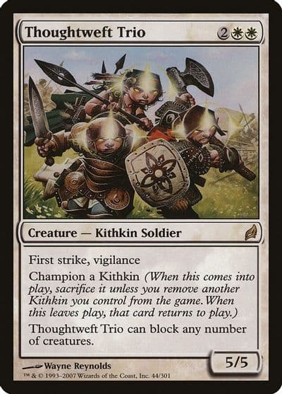 Thoughtweft Trio Lorwyn Magic card