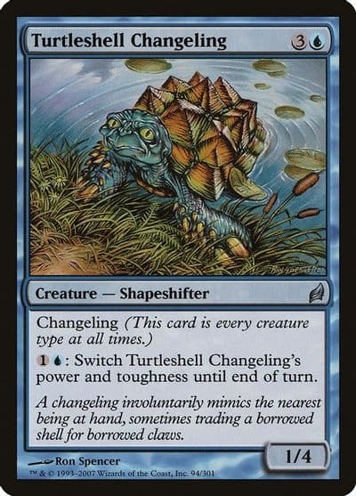 Turtleshell Changeling Lorwyn Magic card