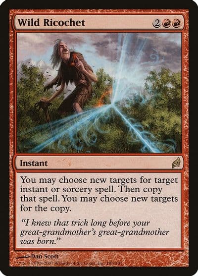 Wild Ricochet Lorwyn Magic card