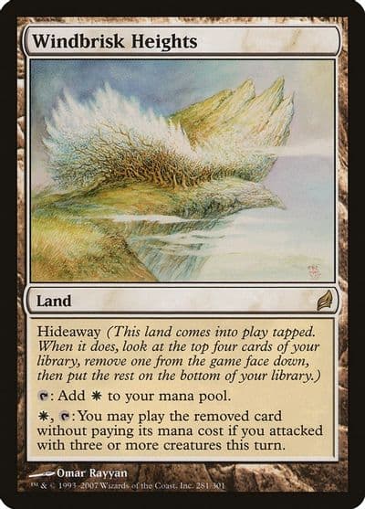 Windbrisk Heights Lorwyn Magic card