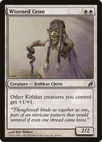 Wizened Cenn Lorwyn Magic card