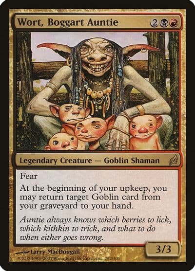 Wort Boggart Auntie Lorwyn Magic card