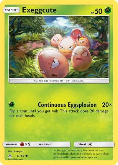 Exeggcute SM - Ultra Prism Pokemon card