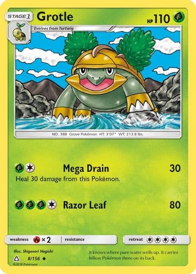 Grotle SM - Ultra Prism Pokemon card