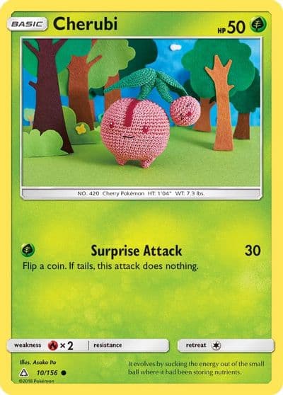 Cherubi SM - Ultra Prism Pokemon card