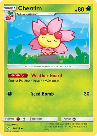 Cherrim SM - Ultra Prism Pokemon card