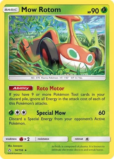 Mow Rotom SM - Ultra Prism Pokemon card