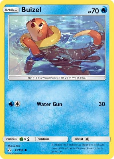 Buizel SM - Ultra Prism Pokemon card
