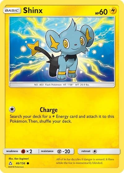 Shinx (46) SM - Ultra Prism Pokemon card