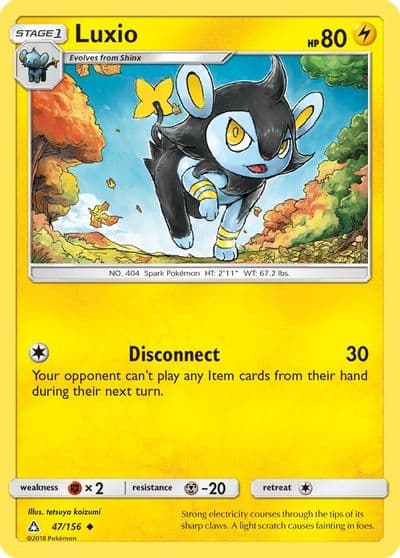 Luxio SM - Ultra Prism Pokemon card