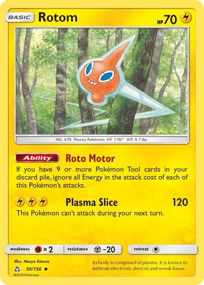 Rotom SM - Ultra Prism Pokemon card