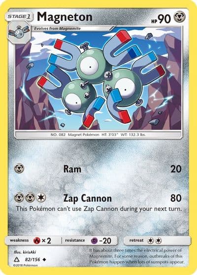 Magneton SM - Ultra Prism Pokemon card