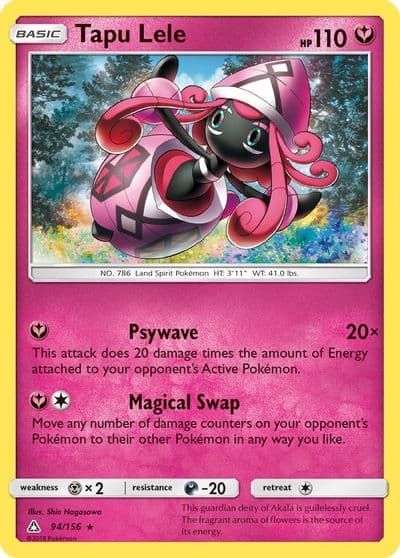 Tapu Lele SM - Ultra Prism Pokemon card