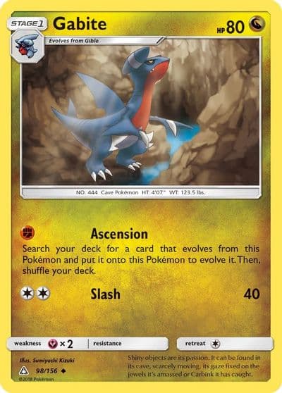 Gabite SM - Ultra Prism Pokemon card