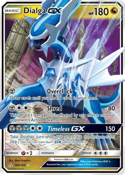 Dialga GX SM - Ultra Prism Pokemon card