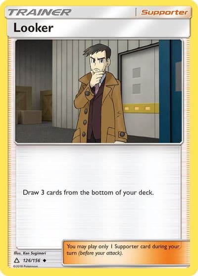 Looker SM - Ultra Prism Pokemon card