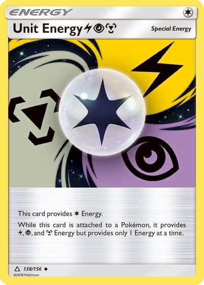 Unit Energy LPM SM - Ultra Prism Pokemon card