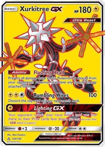 Xurkitree GX (Full Art) SM - Ultra Prism Pokemon card