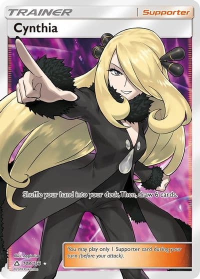 Cynthia (Full Art) SM - Ultra Prism Pokemon card