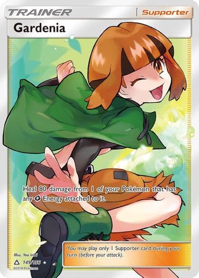 Gardenia (Full Art) SM - Ultra Prism Pokemon card