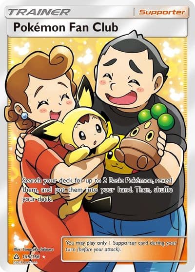 Pokemon Fan Club (Full Art) SM - Ultra Prism Pokemon card