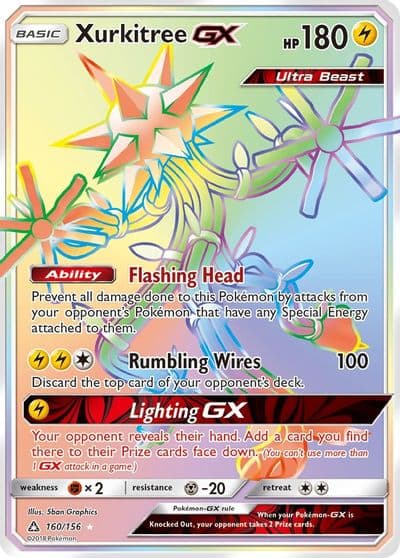 Xurkitree GX (Secret Rare) SM - Ultra Prism Pokemon card