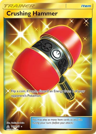 Crushing Hammer (Secret Rare) SM - Ultra Prism Pokemon card