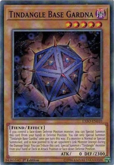 Tindangle Base Gardna Extreme Force Yu-Gi-Oh! card