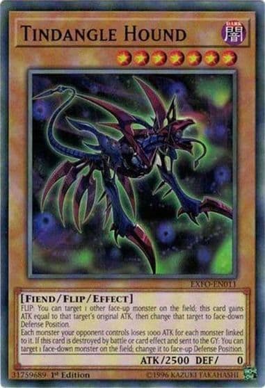 Tindangle Hound Extreme Force Yu-Gi-Oh! card