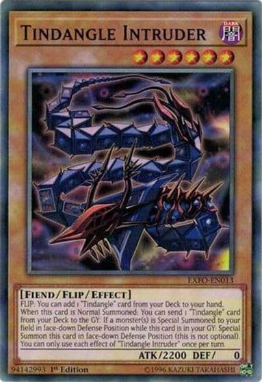 Tindangle Intruder Extreme Force Yu-Gi-Oh! card