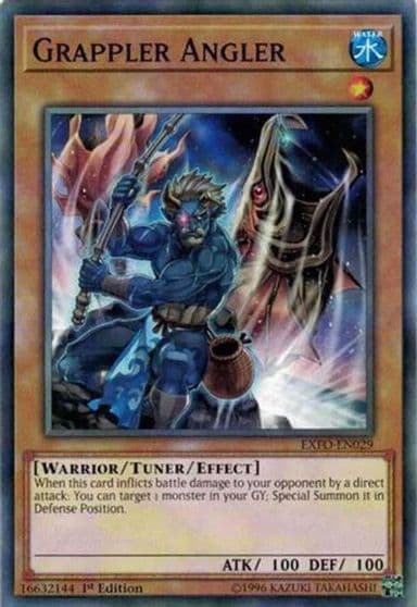 Grappler Angler Extreme Force Yu-Gi-Oh! card