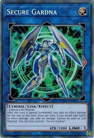 Secure Gardna Extreme Force Yu-Gi-Oh! card