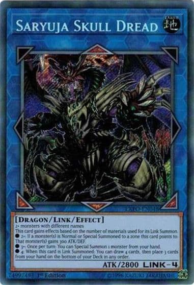 Saryuja Skull Dread Extreme Force Yu-Gi-Oh! card