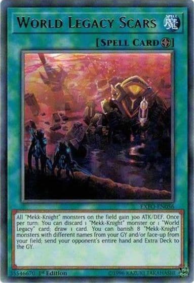 World Legacy Scars Extreme Force Yu-Gi-Oh! card