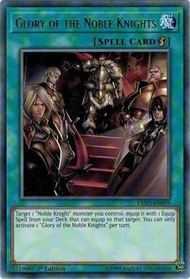 Glory of the Noble Knights Extreme Force Yu-Gi-Oh! card