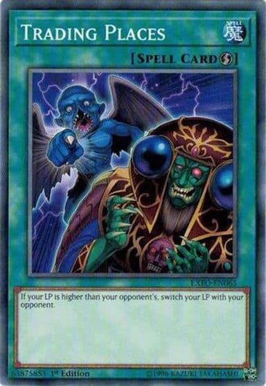 Trading Places Extreme Force Yu-Gi-Oh! card