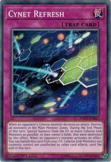 Cynet Refresh Extreme Force Yu-Gi-Oh! card