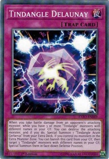 Tindangle Delaunay Extreme Force Yu-Gi-Oh! card