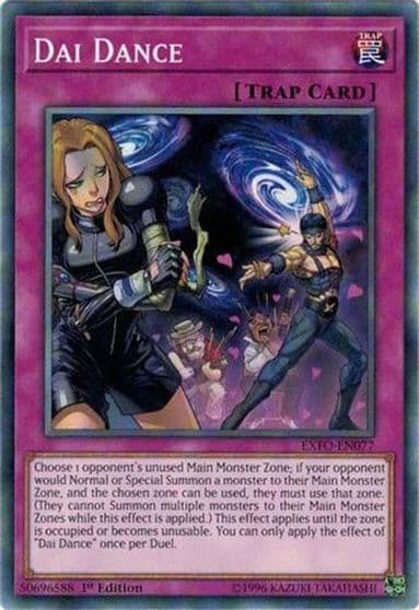 Dai Dance Extreme Force Yu-Gi-Oh! card