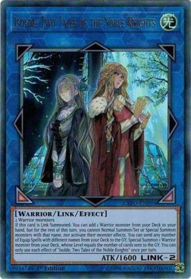 Isolde Two Tales of the Noble Knights Extreme Force Yu-Gi-Oh! card