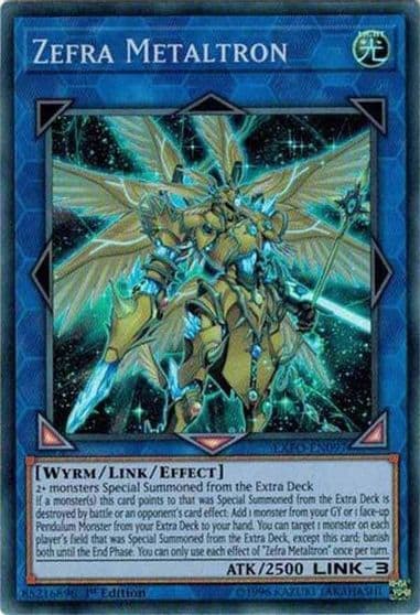 Zefra Metaltron Extreme Force Yu-Gi-Oh! card