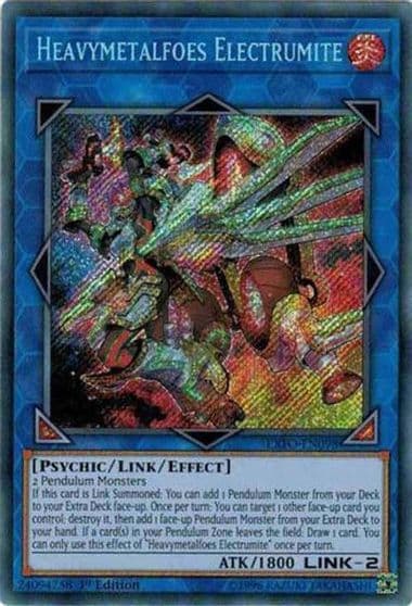 Heavymetalfoes Electrumite Extreme Force Yu-Gi-Oh! card