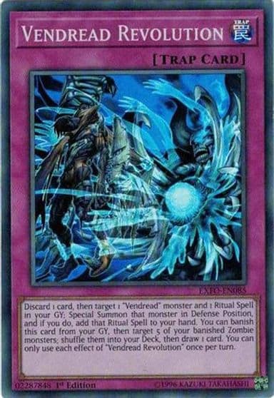 Vendread Revolution Extreme Force Yu-Gi-Oh! card