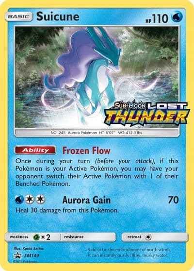 Suicune - SM149 (Prerelease) SM Promos Pokemon card
