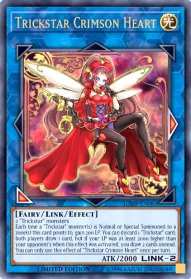 Trickstar Crimson Heart Shonen Jump Magazine Promos Yu-Gi-Oh! card