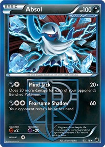 Absol (Moltres Legendary Battle Deck) Deck Exclusives Pokemon card