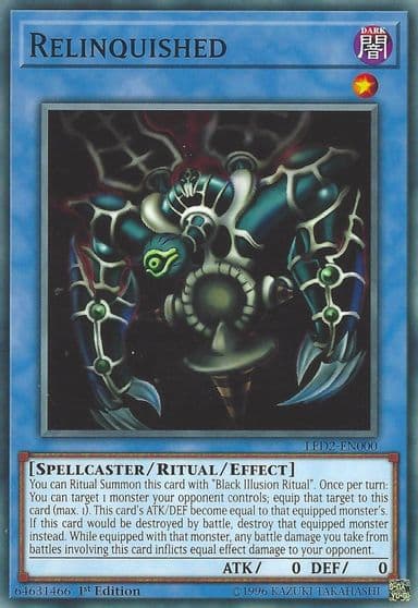 Relinquished Legendary Duelists: Ancient Millennium Yu-Gi-Oh! card