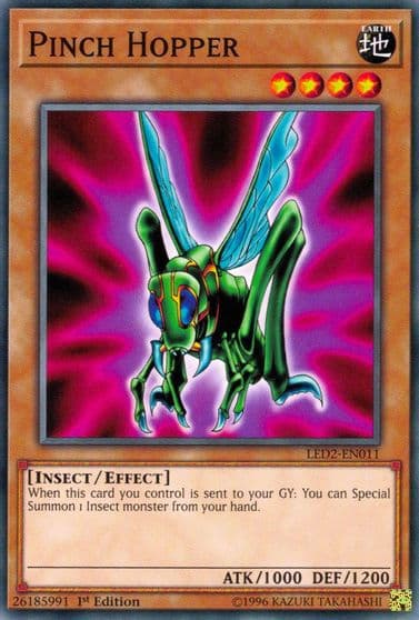 Pinch Hopper Legendary Duelists: Ancient Millennium Yu-Gi-Oh! card