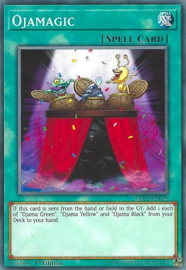 Ojamagic Legendary Duelists: Ancient Millennium Yu-Gi-Oh! card